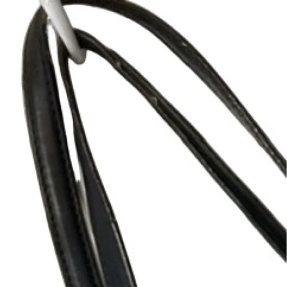 Michael Kors Large Bedford Tote Navy MK Signature Logo Canvas - Picture 7 of 10